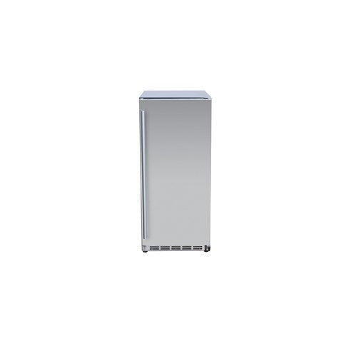 TrueFlame 15-Inch 3.2 Cu. Ft. Outdoor Rated Fridge with Stainless Door