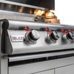 Blaze LTE+ Marine Grade 32-Inch 4-Burner Built-In Gas Grill with Rear Infrared Burner & Grill Lights