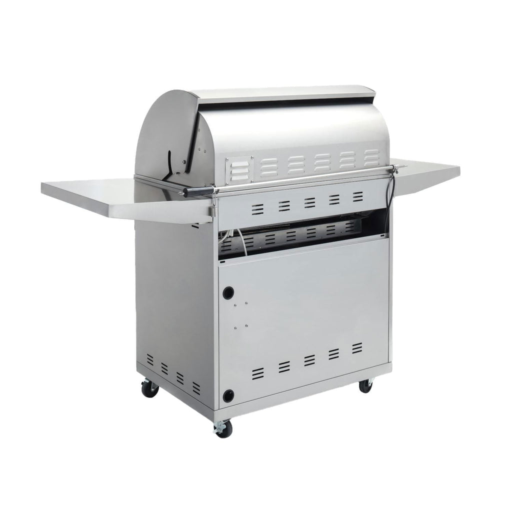 Blaze Professional LUX 34-Inch 3-Burner Freestanding Gas Grill With Rotisserie