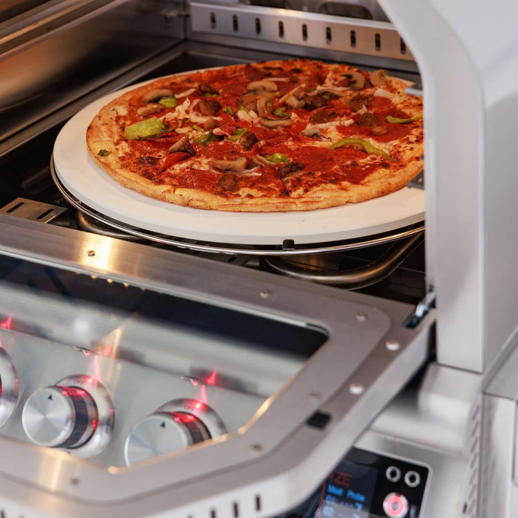 Blaze 26-in Countertop Propane Outdoor Oven w/ Bluetooth Probes & Rotisserie