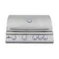 Blaze LTE+ 32-Inch 4-Burner Built-In Gas Grill with Lift-Assist Hood & Rear Infrared Burner