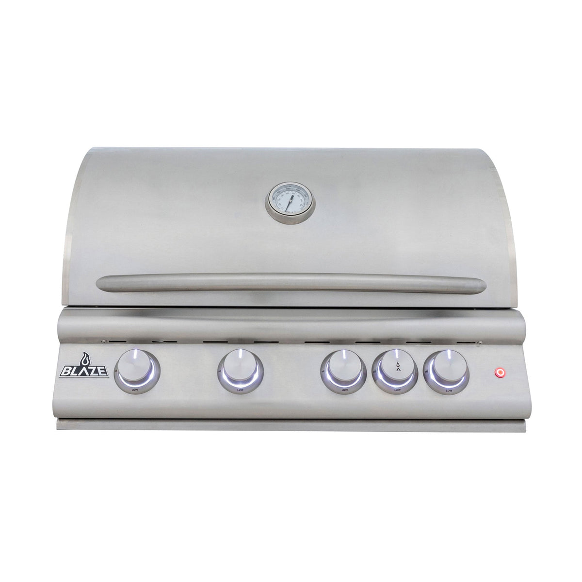 Blaze LTE+ 32-Inch 4-Burner Built-In Gas Grill with Lift-Assist Hood & Rear Infrared Burner