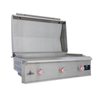 Blaze LTE PRO 40-Inch Built-In Gas Griddle with Digital Temperature Screen & Lift-Assist Lid