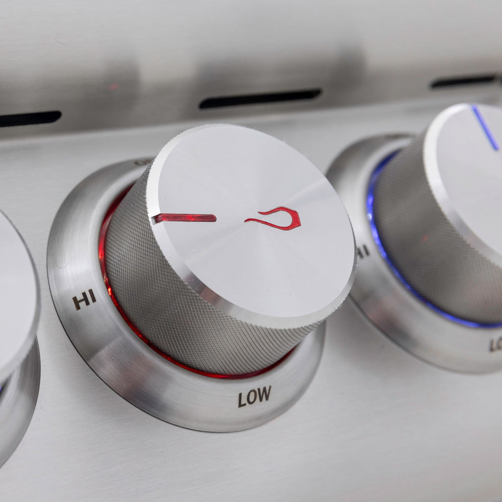 Blaze LTE+ 40-Inch 5-Burner Freestanding Gas Grill w/ Lift-Assist Hood and Rear Infrared Burner