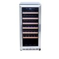 TrueFlame 15-Inch 3.2 Cu. Ft. Outdoor Rated Wine Cooler with Locking Door