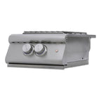 Blaze LTE High Performance Built-In Power Burner with Wok Ring & Lid