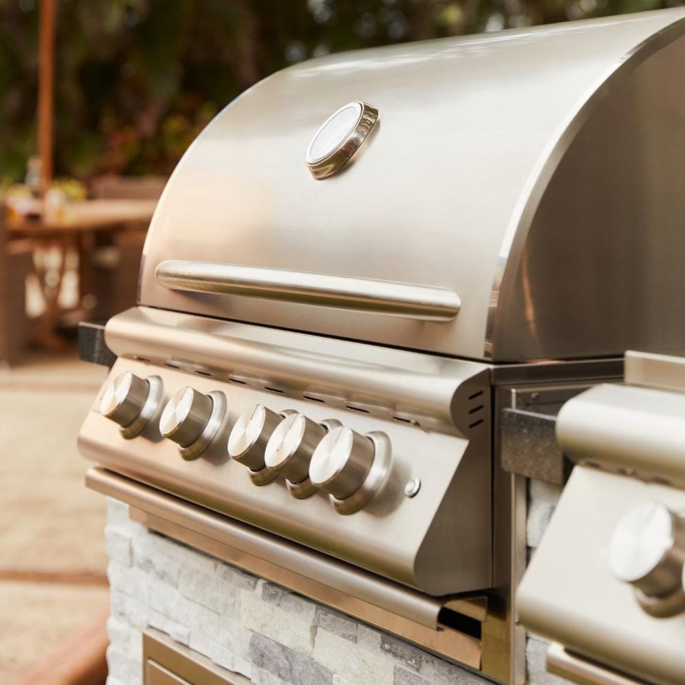 Blaze LTE+ 32-Inch 4-Burner Freestanding Gas Grill with Lift-Assist Hood and Rear Infrared Burner