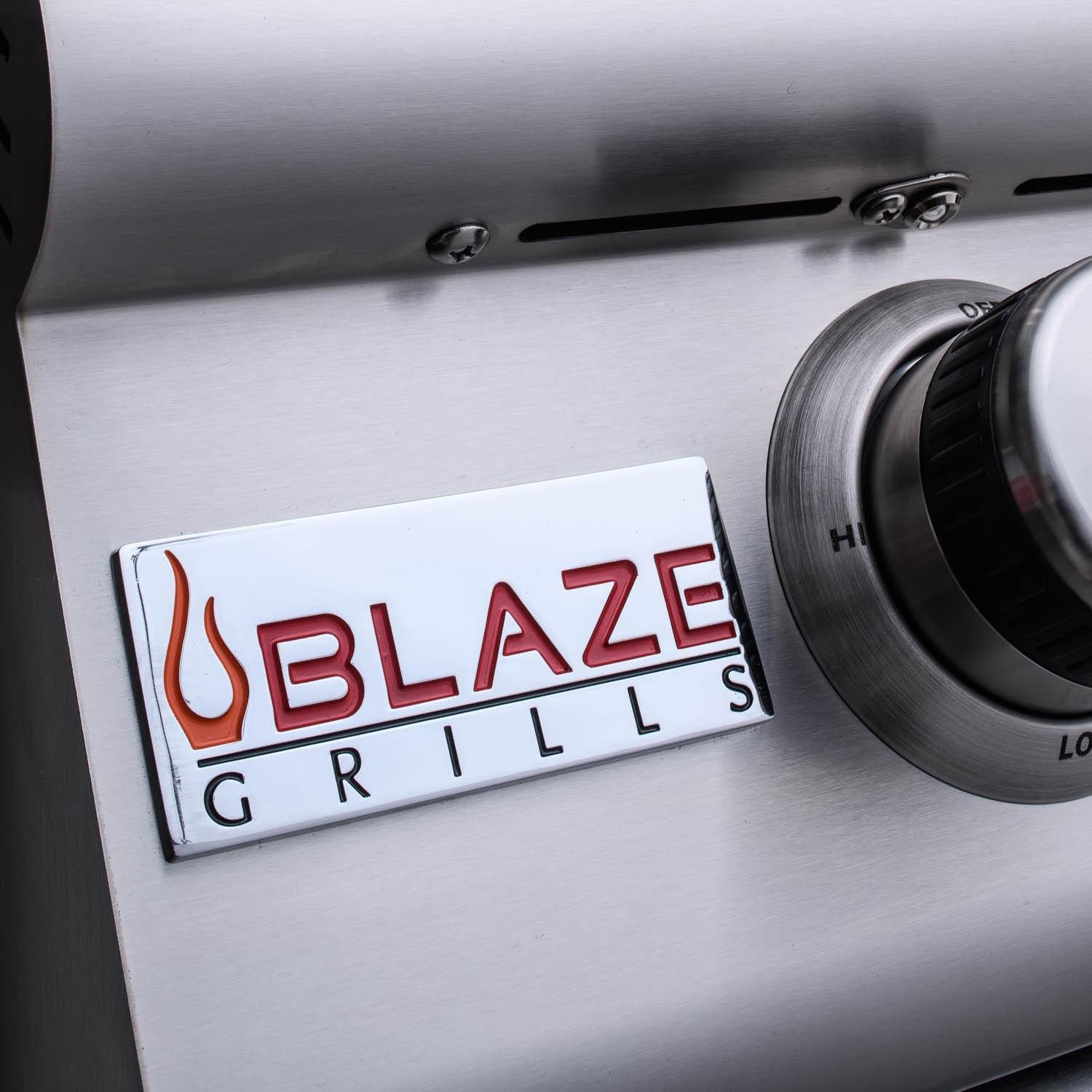 Blaze LTE+ Marine Grade 32-Inch 4-Burner Freestanding Gas Grill with Rear Infrared Burner and Grill Lights