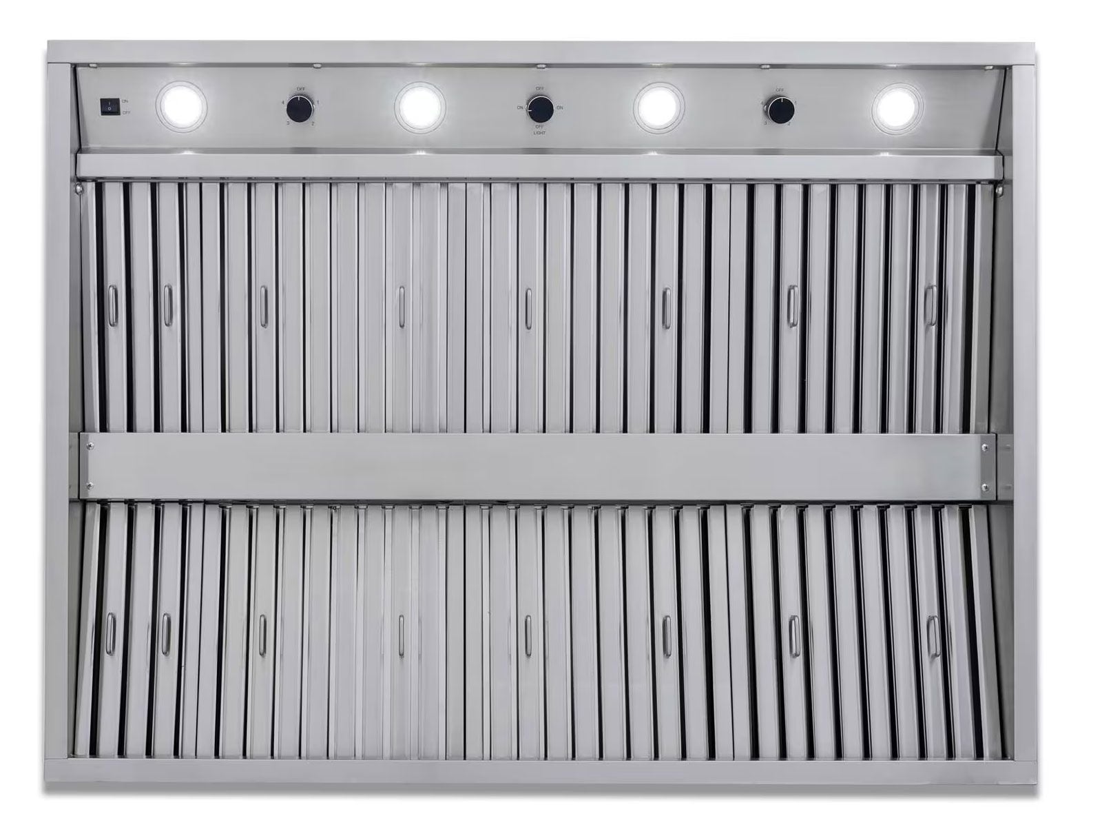 Blaze 48-Inch Stainless Steel Vent Hood - 2000 CFM