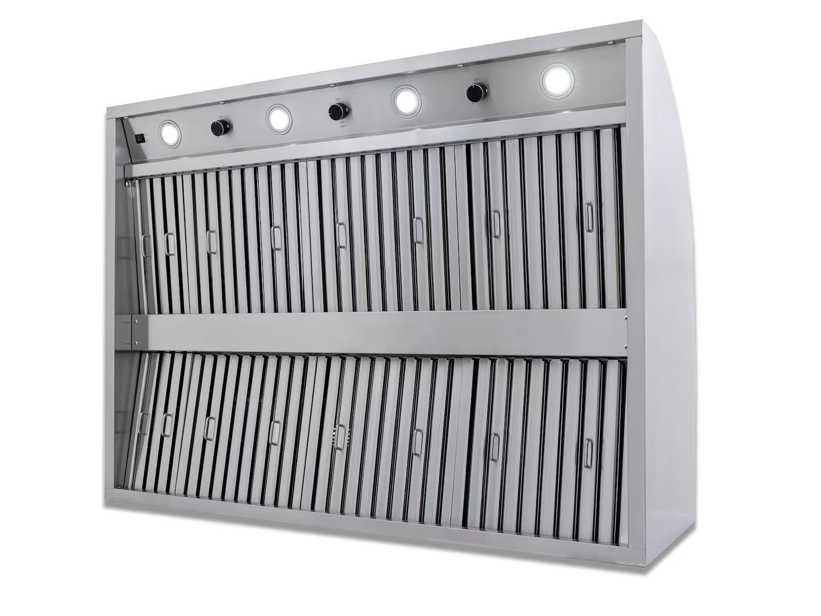Blaze 48-Inch Stainless Steel Vent Hood - 2000 CFM