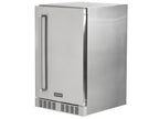coyote 21-inch 4.1 cu. ft. right hinge outdoor rated compact refrigerator