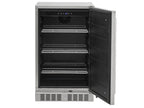 coyote 21-inch 4.1 cu. ft. right hinge outdoor rated compact refrigerator