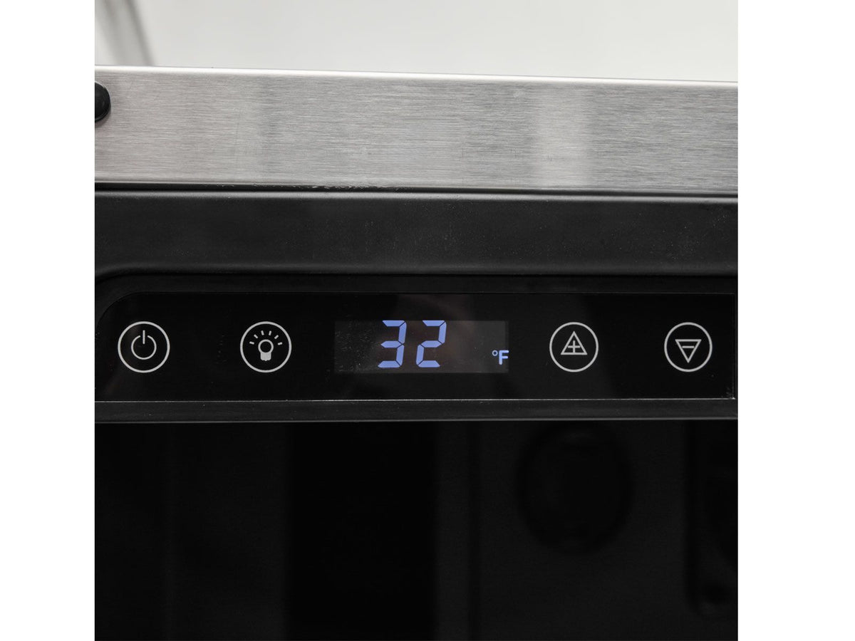 coyote 24-inch outdoor rated single tap kegerator