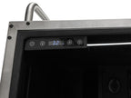coyote 24-inch outdoor rated single tap kegerator