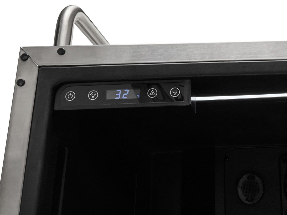 coyote 24-inch outdoor rated single tap kegerator