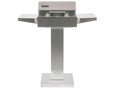 coyote 18-inch built-in / portable 1300 watt electric grill on patio post