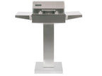 coyote 18-inch built-in / portable 1300 watt electric grill on patio post