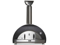 coyote 40-inch duomo wood-fired pizza oven - matte black