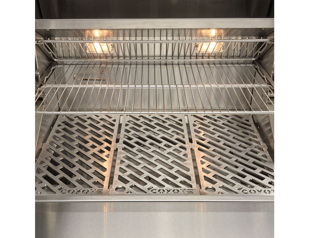 coyote 28-inch next-gen built-in pellet grill