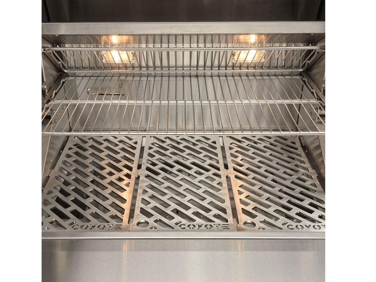 coyote 36-inch next-gen built-in pellet grill