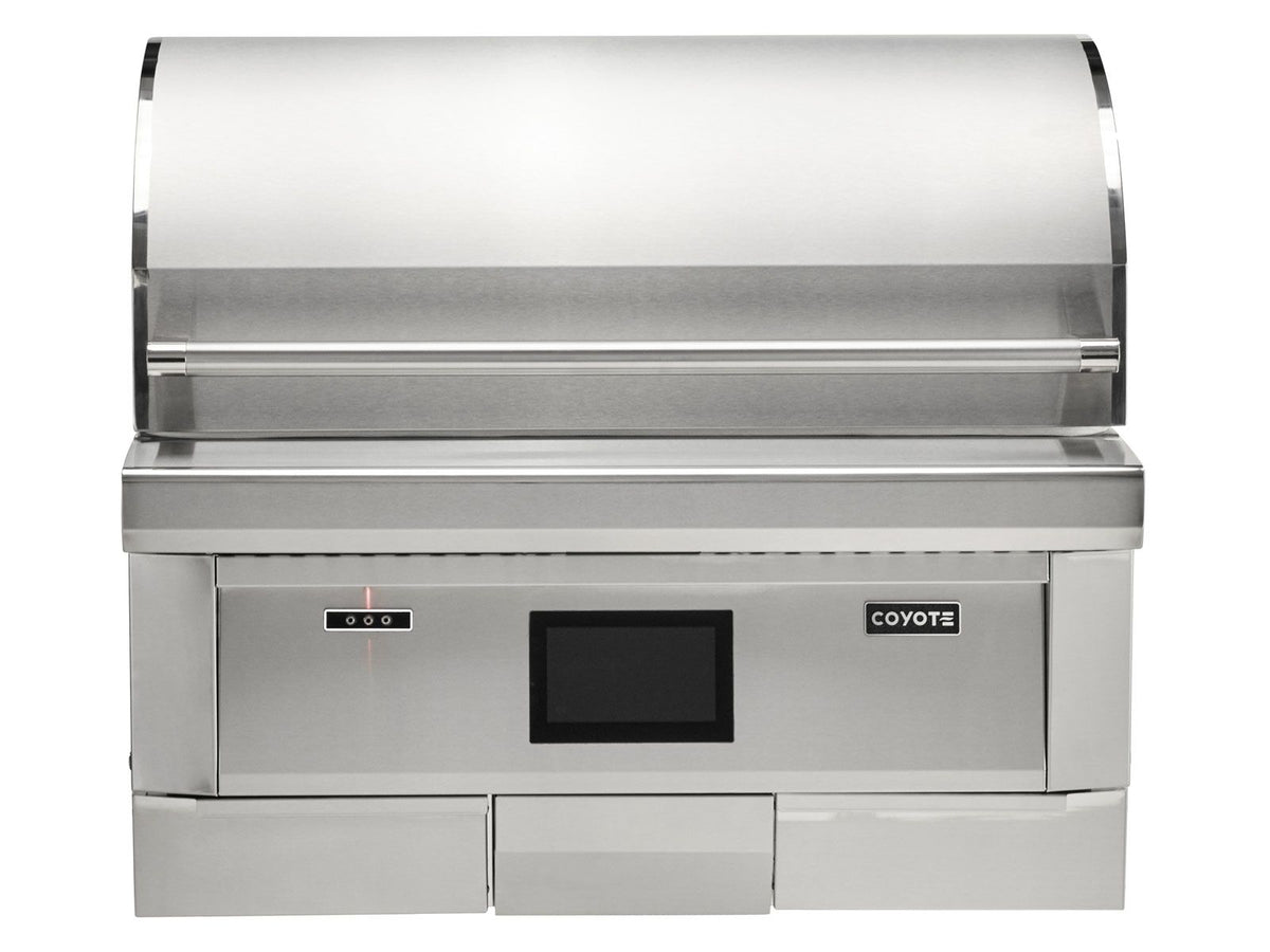 coyote 36-inch next-gen built-in pellet grill