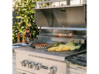 coyote s-series 30-inch 3-burner built-in gas grill with rapidsear infrared burner & rotisserie
