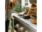 coyote s-series 30-inch 3-burner built-in gas grill with rapidsear infrared burner & rotisserie