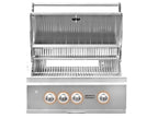 coyote s-series 30-inch 3-burner built-in gas grill with rapidsear infrared burner & rotisserie