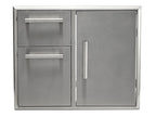 coyote 31-inch access door & double drawer combo