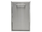 coyote 18-inch front to back trash & recycling combo