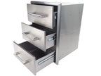 coyote 18-inch triple access drawer