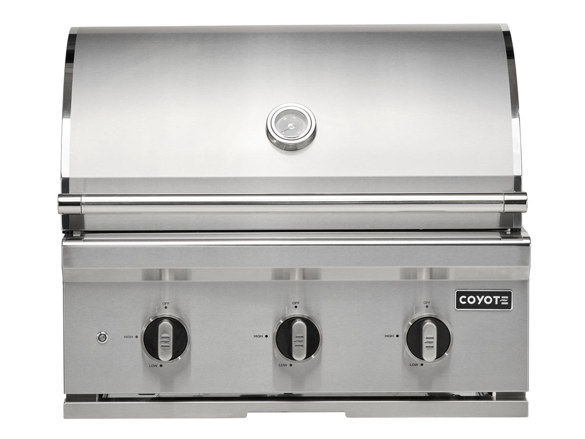 Coyote C-Series 30-inch 3-burner built-in gas grill