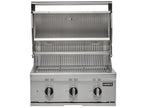 coyote 3-piece c-series 30-inch 3-burner gas grill outdoor kitchen package