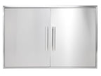 coyote 3-piece cl-series 42-inch 5-burner gas grill outdoor kitchen package