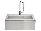 coyote 30-inch farmhouse sink & faucet