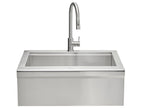 coyote 30-inch farmhouse sink & faucet