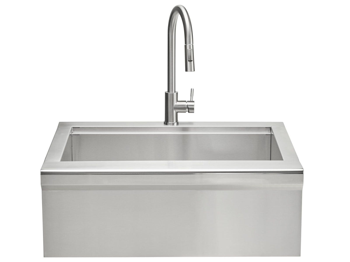 coyote 30-inch farmhouse sink & faucet
