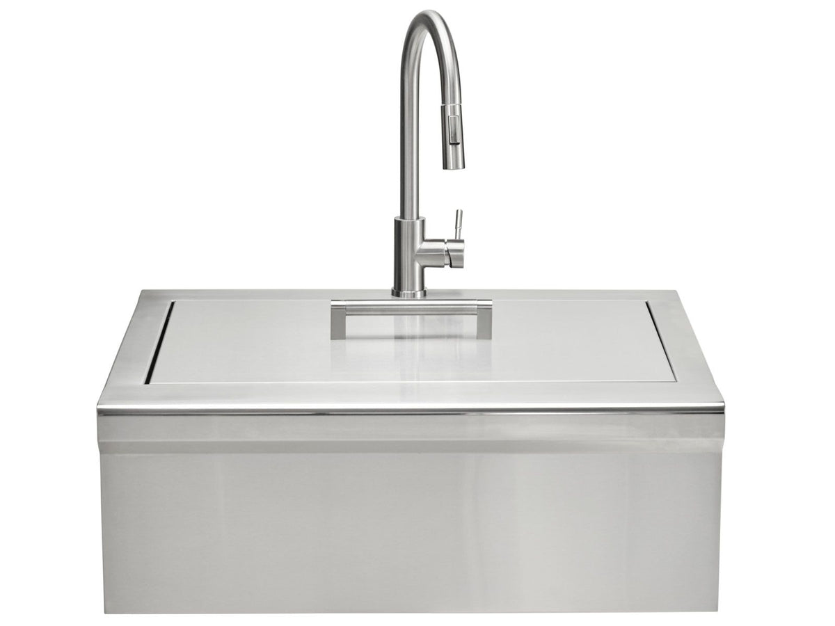 coyote 30-inch farmhouse sink & faucet