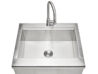 coyote 30-inch farmhouse sink & faucet
