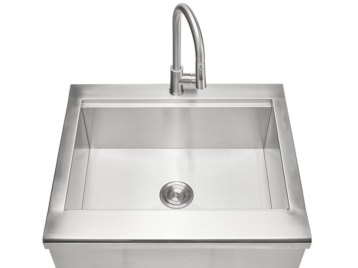 coyote 30-inch farmhouse sink & faucet