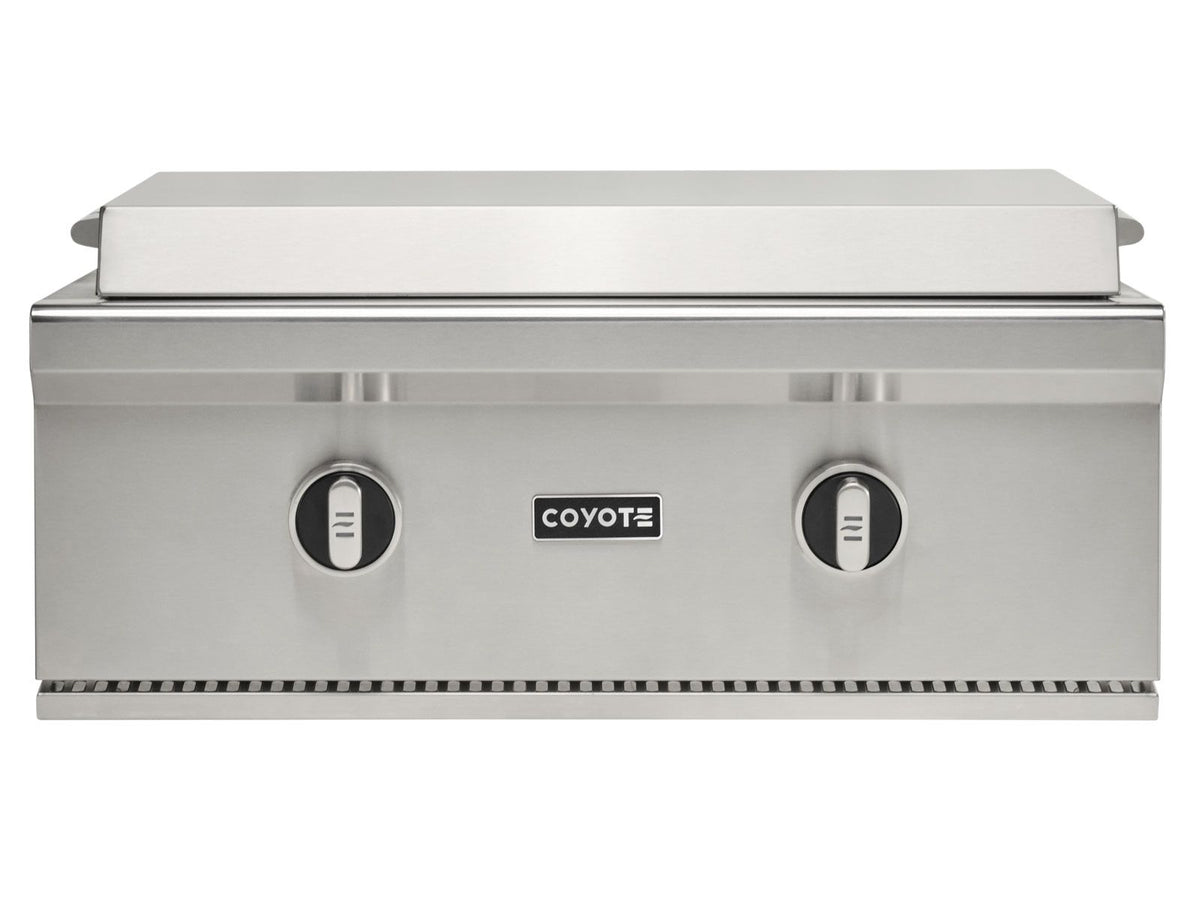 coyote 30-inch built-in flat top gas grill