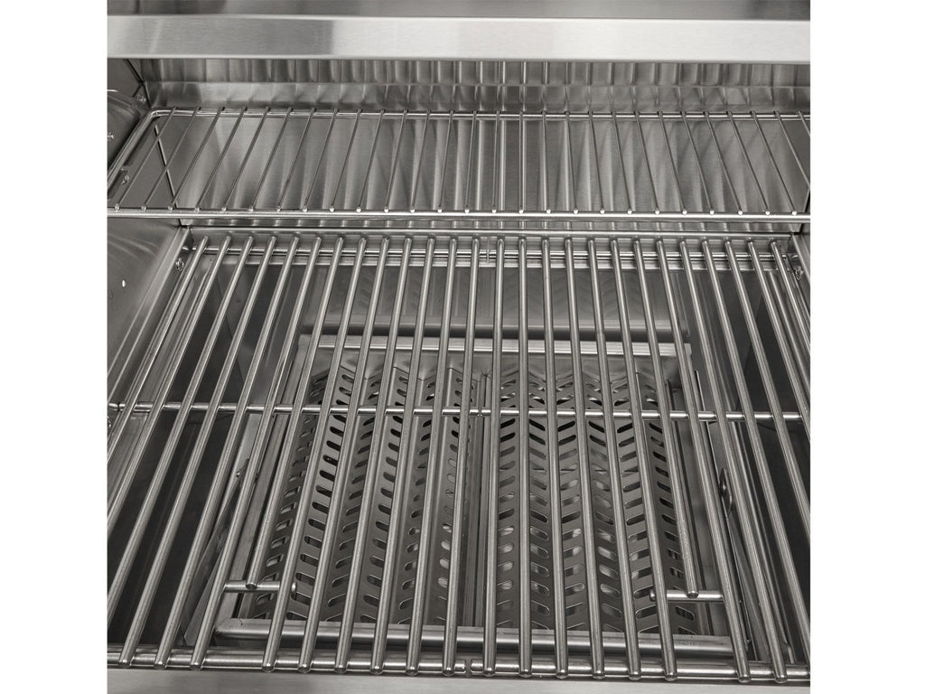 coyote 50-inch built-in gas & charcoal dual fuel hybrid grill