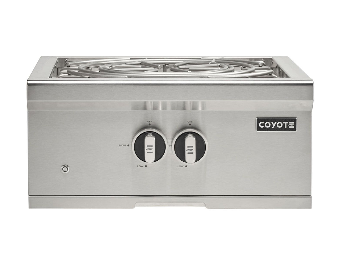 coyote 24-inch built-in gas power burner
