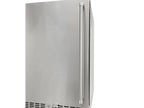 coyote 24-inch 5.5 cu. ft. reversible hinge outdoor rated compact refrigerator