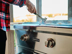 coyote 30-inch built-in flat top gas grill