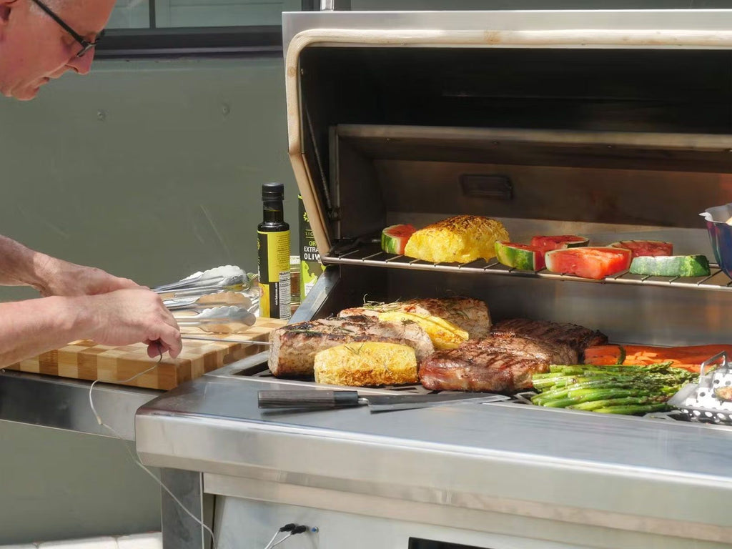 coyote 36-inch next-gen built-in pellet grill