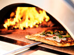 coyote 40-inch duomo wood-fired pizza oven - yellow