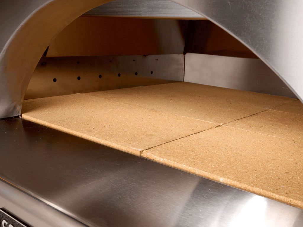 coyote 40-inch duomo wood-fired pizza oven - yellow