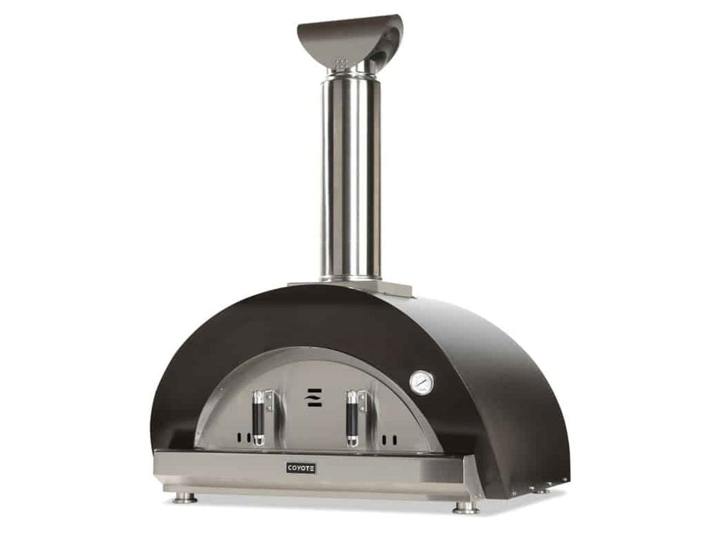 coyote 40-inch duomo wood-fired pizza oven - copper