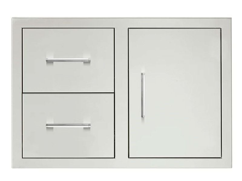 TrueFlame 33-Inch 2-Drawer & Access Door Combo